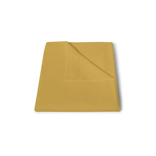 DRAP PLAT COTONELLE MOUTARDE