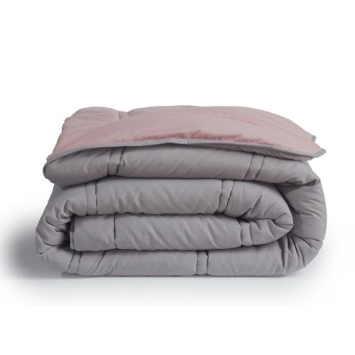 COUETTE R BICOLORE BOIS DE ROSE GRIS COOL 