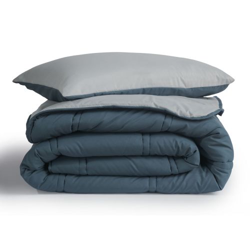 COUETTE R BICOLORE VERT CANARD VERT D'EAU 